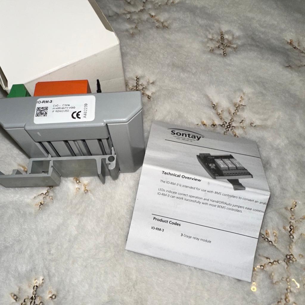 SONTAY IORM3 RELAY MODULE, 3STAGE in PO13 Gosport for £25.00 for