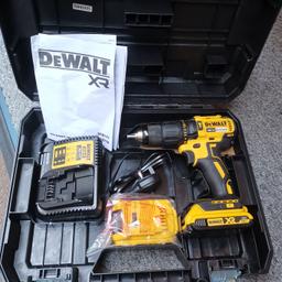 Brand New
Dewalt Drill DCD778
Battery 2x 2ah
Charger
Box