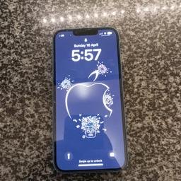 Apple iPhone 13 in blue 100% working Face ID is working great and iCloud is not blocked selling due to upgrade comes with wire screen protector and Clear case pick up only the phone has no cracks or scratches £390 or best offer 
