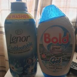 bold gel spring awakening 24 washes
lenor outdoorable 76 washes

5.00 for both