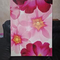 Joblot VASE & Wall Paint - Pink Floral