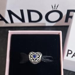 Sapphire September Birthstone Pandora Charm.
Original Box & Bag Included.
Collection Only Grangeway Area, Runcorn x