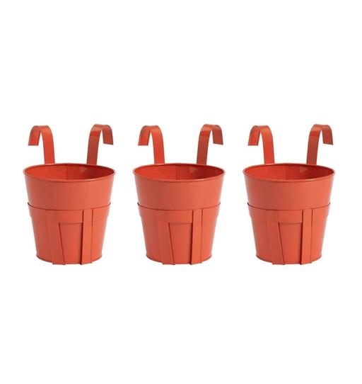 Buy & Sell Lancashire West Lancashire - Photos for New set of 3 bright balcony red planters