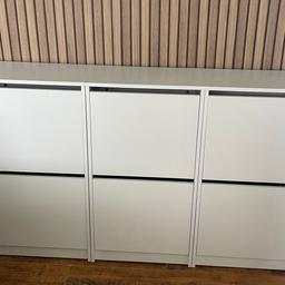 Great for kids bedrooms 
Or shoe storage 
3 units for £50 or 
£20 per single unit
£35 each at ikea