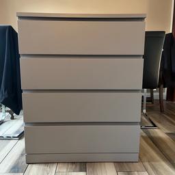 Ikea Malm
80x100
Good condition 
Grey 
Sensible offers considered

get in touch