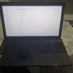 TOSHIBA C50 LAPTOP 
OVERALL ITS IN GOOD CONDITION
**windows 11 pro 64BIT activated. **

office 2021 Pro Plus activated
word-excel-publisher-outlook-powerpoint all activated ** full version not 12 months subscription.

15.6" SCREEN
INTEL I5 PROCESSOR
1TB HARD DRIVE SSD upgrade
DVD R-W
12GB RAM DDR3 upgrade
HDMI PORT
WEBCAM
USB 3.0 (2) PORTS 
BATTERY HOLDS GOOD 2 HOUR CHARGE
CHARGER INCLUDED new
12 second boot up to windows login screen