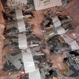 Lego star wars 
millennium falcon 75257
complete.  NO BOX.......

ONLY BAG ONE HAS BEEN OPENED AND BUILT  THE OTHER 9 BAGS ARE STILL SEALED 
ALL MINIFIGURES ARE THERE ALONG WITH THE INSTRUCTION MANUAL AND UNUSED STICKER SHEET 
COLLECTION PREFERRED FROM HAMMERSMITH 
CAN POST BUT WEIGHS MORE THAN 2KILOS -HENCE £9  TRACKED. 
grab a bargain ....