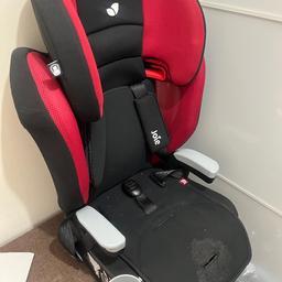 Elevate Cherry Joie car seat, used. Haven’t used it much. Currently stored away so a bit dusty. I think the cover can be washed.

Collect from london nw1. Feel free to ask questions.