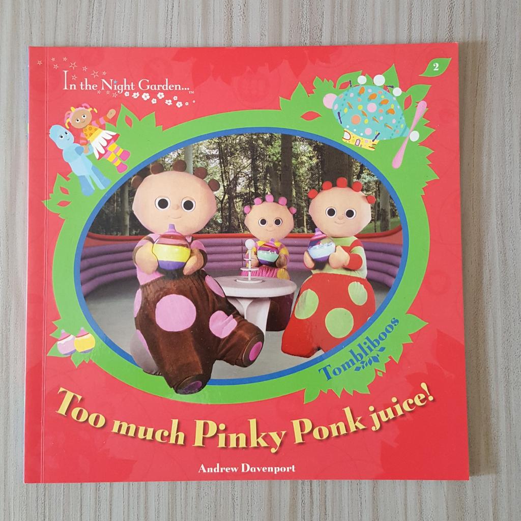 In the Night Garden: Too Much Pinky Ponk Juice!
A charming storybook written by In the Night Garden creator, Andy Davenport. Find out what happens when someone drinks a bit too much Pinky Ponk juice! Perfect for 2-4 year olds
BRAND NEW BOOK
Collect Kings Heath Birmingham 13