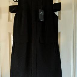 Next Tailoring little black sleeveless dress BNWT RRP £45 si you are getting a bargain, very nice on. great for all occasions collection only.