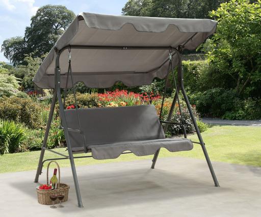 Buy & Sell Central London Barbican - Central London - Photos for 3 SEATER GARDEN SWING CHAIR SEAT HAMMOCK