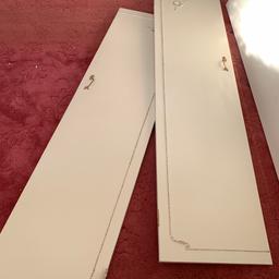 Collection of wardrobe doors available.
All are in very good condition

5 x large wardrobe doors
5 x small wardrobe doors

Decor line on wardrobes is all in tact.
Collection only. Items will easily fit into an estate vehicle