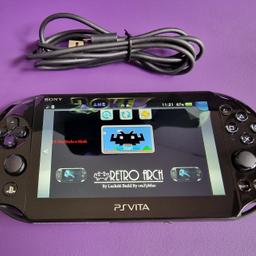 Excellent condition Modded 128gb ps vita console, comes with retro arch with 1000s of games installed, freestore for ps1, psp and vita games. Gta san adreas port also installed.