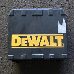 Used empty dewalt hard case.collection only