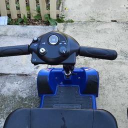 easy fold away mobility scooter new battery's and charger so fully working condition 
comes with key and instruction manual 

could deliver depending on area and for petrol charge or collection from irlam