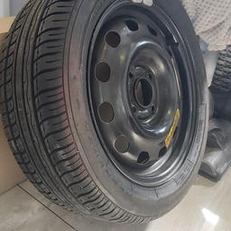 15" Full size spare wheel 195/50R15 tubeless. Compatible with Ford Fiesta 2008 - Present day. Never been used. Cash on collection please - Tamworth 🙂