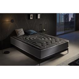 Premium Cashmere Black Edition Multizone Mattress 27cm Deep 180 x 200cm

Brand new vacuum sealed

Thickness: +/- 27 cm       

Viscosoft Foam + Biotherm Fibres: 5 cm

Pressure CareSystem: 12 rest zones

DuoSystem H2-H3 Firmness: Medium Firmness A side and High Firmness B side

Total bed independence: Totally anti-static

Cloud effect

High-density super comfort foam core

Bottom padding in 3D Stretch fabric that promotes ventilation

AirSense System: Comfortable and Adaptable

Sanitised anti-fungal, anti-mite and anti-bacterial system for a hygienic rest

Padding with hypoallergenic

Reinforced perimeter, special security stitching for better compactness

Anatomical and ergonomic

Long durability

Quality system

OEKO-TEX®

European Certification

CETEM Certificate
 
Made in Spain

This Cashmere Black Edition 12 Zones has 12 different rest zones to avoid pressure points and provide an XL rest, you will feel totally relieved and relaxed every morning.