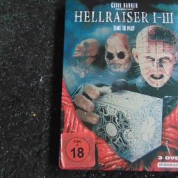 Biete: Hellraiser Trilogy - Steelbook.
Sehr guter Zustand. Versand: 2,00 Euro.