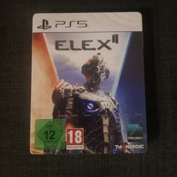 verkaufe Elex 2 als Steelbook Edition für die Playstation 5.

deutsche Version neu und versiegelt.

nur Abholung, Versand eventuell möglich, aber nur per Überweisung