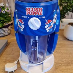 slushie maker in perfect working order used like twice looks good as new collection only