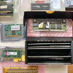 Stethos HP-C4025A Flash-SIMM 1 MB für alle HP LaserJet 4/ 4M, 4P/ 4MP, 4V/ 4MV, 4 Plus/ 4M Plus, 4 Si/ 4SI MX (Neupreis 279,00€)

Preis VB

so wie diverse Notebook SODIMMS & CPUs - SDR, DDR & DDR2 & DDR3(L) Preis ab 5€ VB je nach Wunsch und Umfang.

- Intel Celeron M 380 (Dothan) 1.60GHz

- Stethos HP-C4025A Flash-SIMM 1 MB für alle HP LaserJet 4/ 4M, 4P/ 4MP, 4V/ 4MV, 4 Plus/ 4M Plus, 4 Si/ 4SI MX (Neupreis 279,00€)

- Broadcom BCM94318MPG 54 Mpbs 802.11b 802.11g WLAN Mini-PCI Karte (DELL P/N T9016)


- 1 x 4GB SODIMM PC12800 DDR3L 1600MHz CL11 HP16D3LS1KBG/4G (Kingston)
- 1 x 2GB SODIMM PC10600