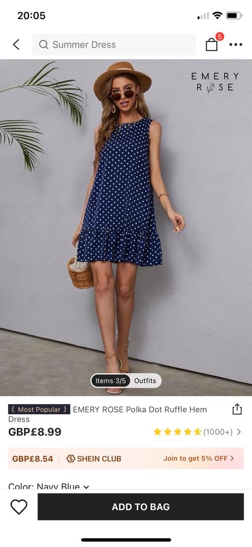 Buy & Sell West London Hounslow - Photos for Brand new Shein polka dot hem dress