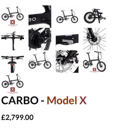 Absolutely mint condition Carbo - X folding electric bike, the lightest on the market. This bike has hardly been ridden, comes with cordless pump expensive lock and a helmet. Collection from Edenbridge or can post at buyers expense via PayPal or shpock wallet.
£1990 ono
