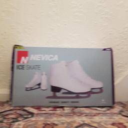 Ladies white size 6 ice skates in excellent condition. Only used a handful of times.