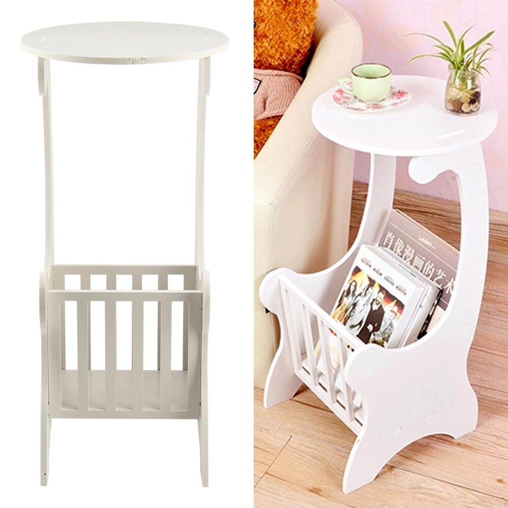 Small Round Side Table Beside Tea Coffee
Colour: White
Weight: 2kg
Size: 61*30*29cm