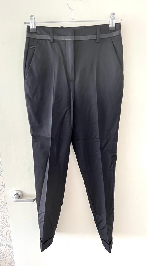 Buy & Sell South West London West Brompton - South West London - Photos for The Kooples Wool Leather Trim Trousers