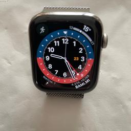 Apple Watch serie 6 GPS+Cellular, mm 44 acciaio inossidabile con cinturino Milanese, top di gamma.

No spedizione.
No vendita all’estero.
Pagamento e ritiro solo in luogo di vendita.