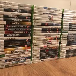 XBox 360 Games x 66 selling as joblot. Games are in very good condition, lack of use forces sale

Can deliver depending on location
