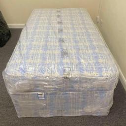 BUDGET SINGLE DIVAN BED WITH MATTRESS

(Please note fabric colour can vary)
Blue divan base with budget mattress (no headboard)

£95.00

B&W BEDS 

Unit 1-2 Parkgate Court 
The gateway industrial estate
Parkgate 
Rotherham
S62 6JL 
01709 208200
Website - bwbeds.co.uk 
Facebook - B&W BEDS parkgate Rotherham 

Free delivery to anywhere in South Yorkshire Chesterfield and Worksop on orders over £100

Same day delivery available on stock items when ordered before 1pm (excludes sundays)

Shop opening hours - Monday - Friday 10-6PM  Saturday 10-5PM Sunday 11-3pm