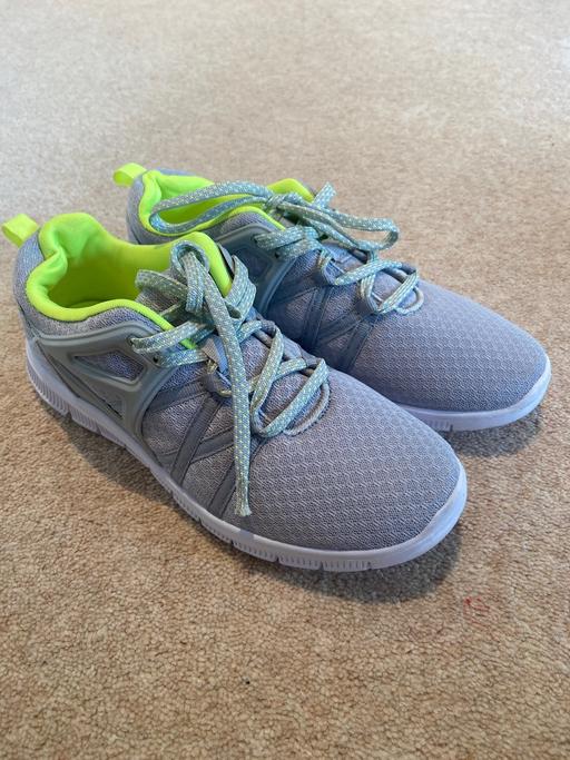 Buy & Sell South West London Richmond upon Thames - Photos for Memory foam grey trainers UK size 4