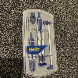 Brand new compass drawing set!
Ideal for students!
Packaging is worn but the compass set is brand new
Open to offers!
Collection or delivery