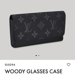 Louis Vuitton MONOGRAM Woody glasses case (GI0296)