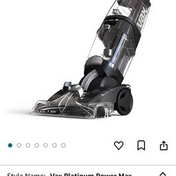 Brand new never used
Vax platinum power max carpet cleaner complete with all accessories 
Pick up Bootle L20 or can deliver local for small fee