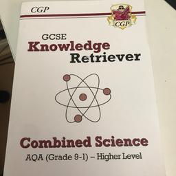 THIS IS FOR THE CURRENT GCSE EXAM REVISION GUIDE IN COMBINED SCIENCE

1 X TEXT BOOK GUIDE - HAS BEEN READ BUT IN EXCELLENT CONDITION

PLEASE SEE PHOTO