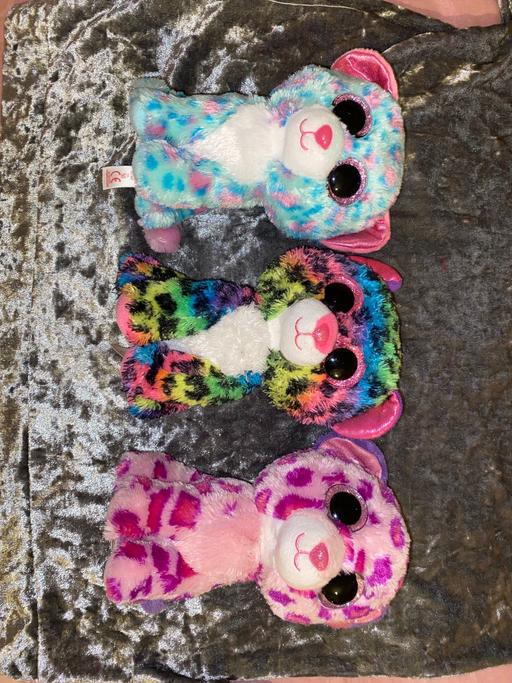 Buy & Sell Gloucestershire South Gloucestershire - Photos for Ty beanie boos soft toys -leopards x 3