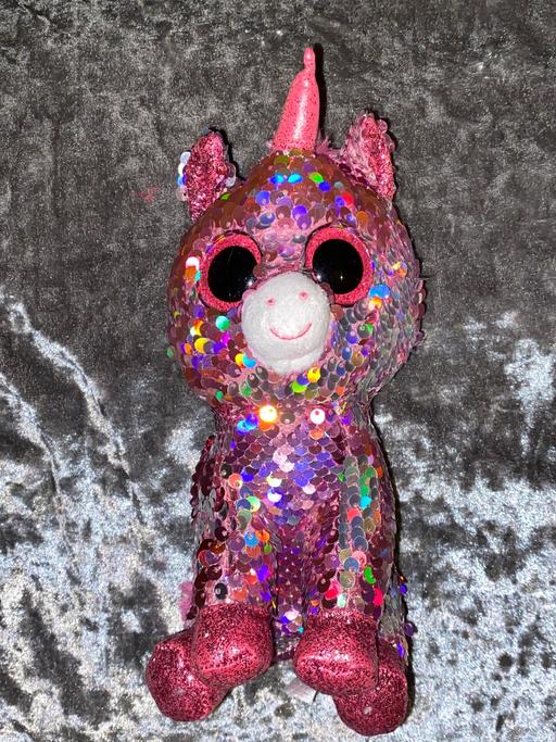 Buy & Sell Bristol Horfield - Bristol - Photos for Ty beanie boos sequin unicorn soft toy