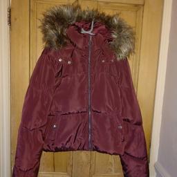 jacket 14-15 nnt unwanted present burgundy newlook