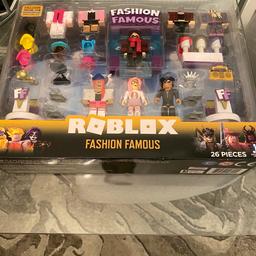Roblox figures (fashion famous) never been used