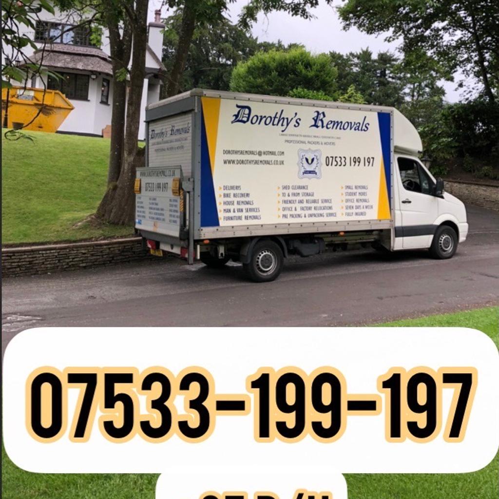 Removal van,man and van,rubbish clearance,

Man and van/removals/handyman

07533 199 197

Big Luton van with tail lift

**24hr 7days a week**

07533 199 197

Man and van/delivery/and waste service in London provides the best experience in the industry that you won't be disappointed

WEST LONDON BASED REMOVAL FIRM
we pick up everything including you

We carefully move everything with our well trained staff,fully insured for GOODS IN TRANSIT AND PUBLIC LIABILITY

07533 199 197

OUR SERVICES INCLUDE
🔺Full house & flat moves
🔺Multi drop
🔺Office relocation
🔺deliverys
🔺Motor bike delivery/recovery
🔺airport luggage pickup and drop off
🔺man and van service
🔺furniture removals
🔺shed clearance
🔺waste disposal
🔺pre packing & unpacking services
🔺small removals
🔺Student moves
🔺storage facility collection and delivery
🔺eBay,IKEA,Homebase (for collection just give us your order number & leave the rest to us)
🔺transporting equipment. schools,galleries

07533 199 197