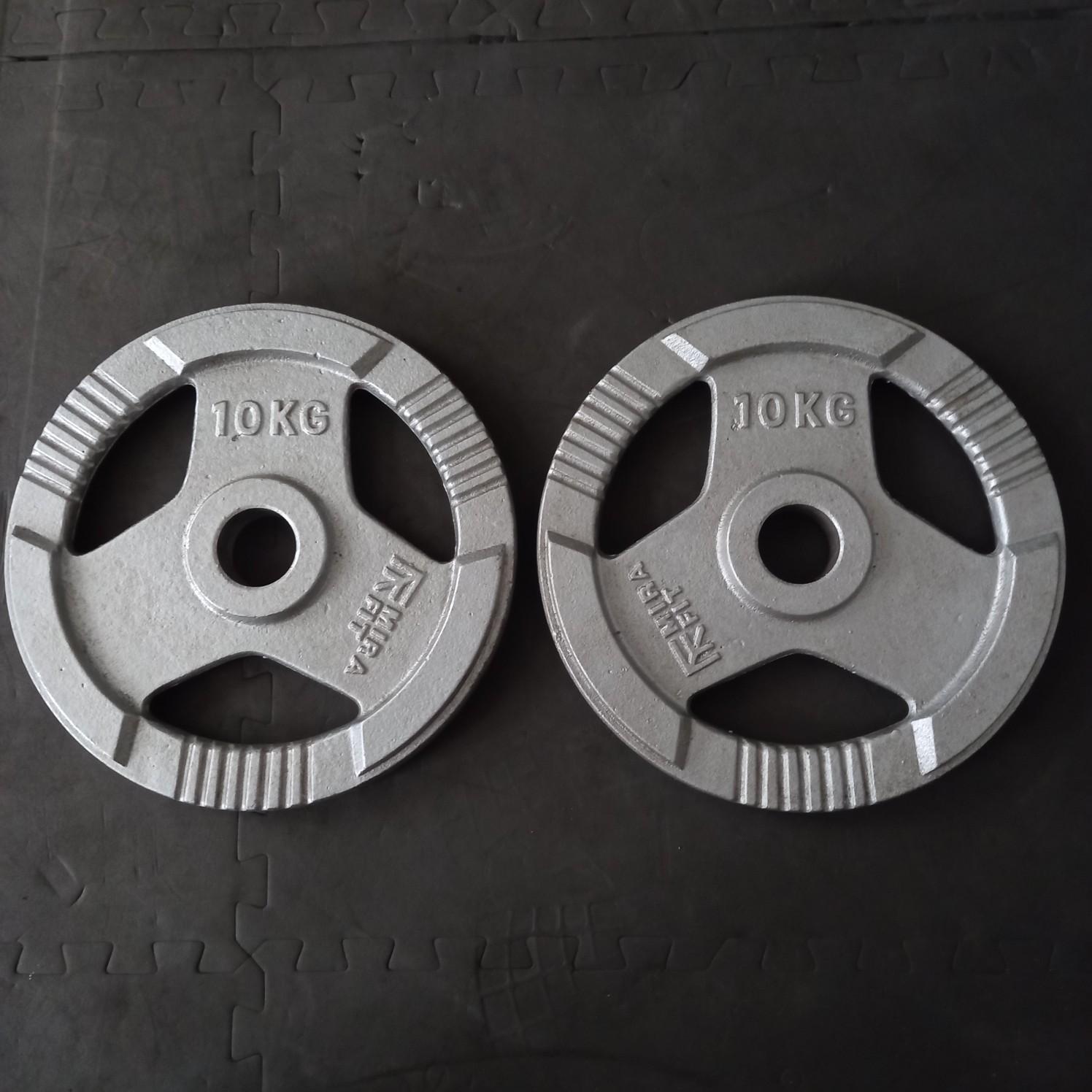 Cast iron olympic weights