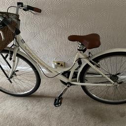 Bike with basket very good condition,been stored in garage.no longer being used Shane to sit there unused .