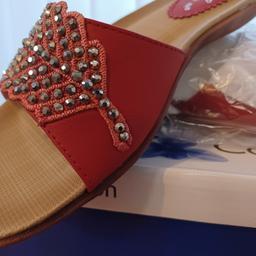 Sale £17.00
Size Uk6 Eur39
Red Lunar Collection Slippers Leather RRP £56