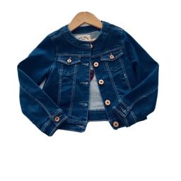 Like New IKKS girls Denim Jacket Age 5.

Practically new. Stunning jacket by the designer IKKS. 2 breast pockets, 2 “hidden” pockets within the straight down seam and buttons on cuffs. Has the most beautiful embroidery on the back of a flamingo. Timeless piece