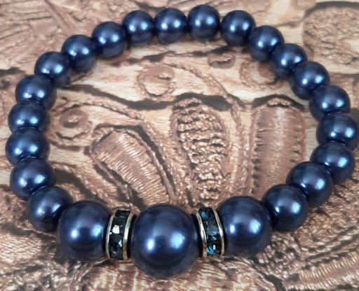 Buy & Sell Merseyside Saint Helens - Photos for sapphire blue pearl gemstone bracelet