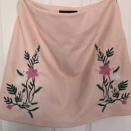 Beautiful pink skirt by New Look Cameo Rose with Embroidered Flowers
Size 12
Bargain for only £12.00
Collection from L22 area
Package and posting £4.00