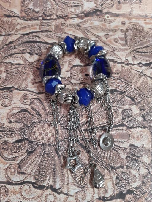 Buy & Sell Merseyside Saint Helens - Photos for heavy cobalt blue glass charm bracelet